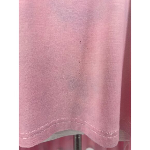 Vintage Gypsy Junkies Pink Tie Dyed Slit Weaved Dolman Sleeve Relaxed Tunic Top - Picture 8 of 16